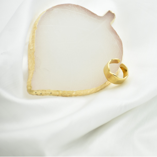 Δαχτυλίδι ρυθμιζόμενο chevaliere σε χρυσό