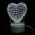 Φωτιστικό LED σε σχήμα μεγάλης καρδιάς-heart